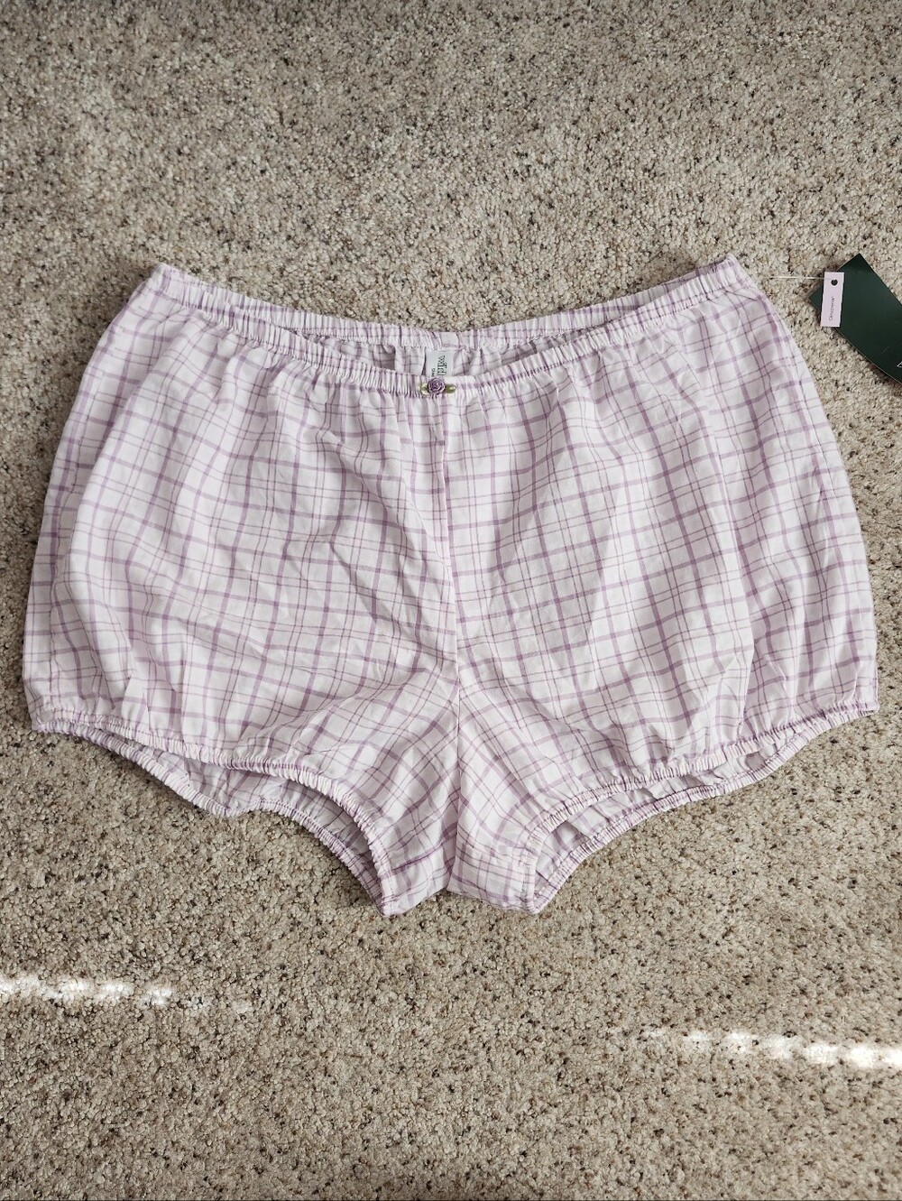 New Wild Fable Bloomers Purple Plaid Shorts